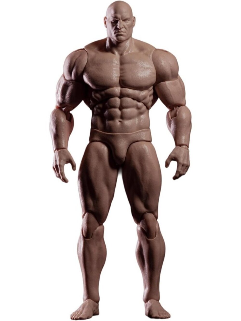 6-Inch Male Action Figure - Strong Muscle, Flexible Joints, Comic Soldier Doll